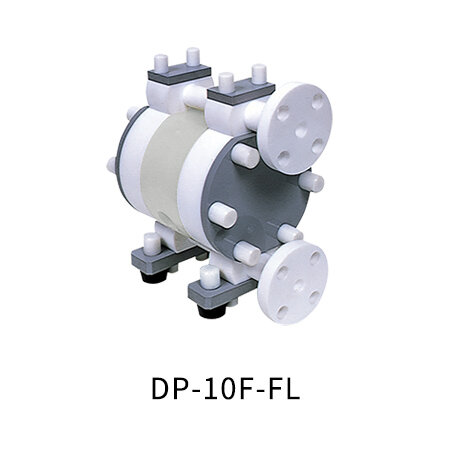 YAMADA DP-10F Flanged Air-Operated Double-Diaphragm Pump &mdash; product reference photograph